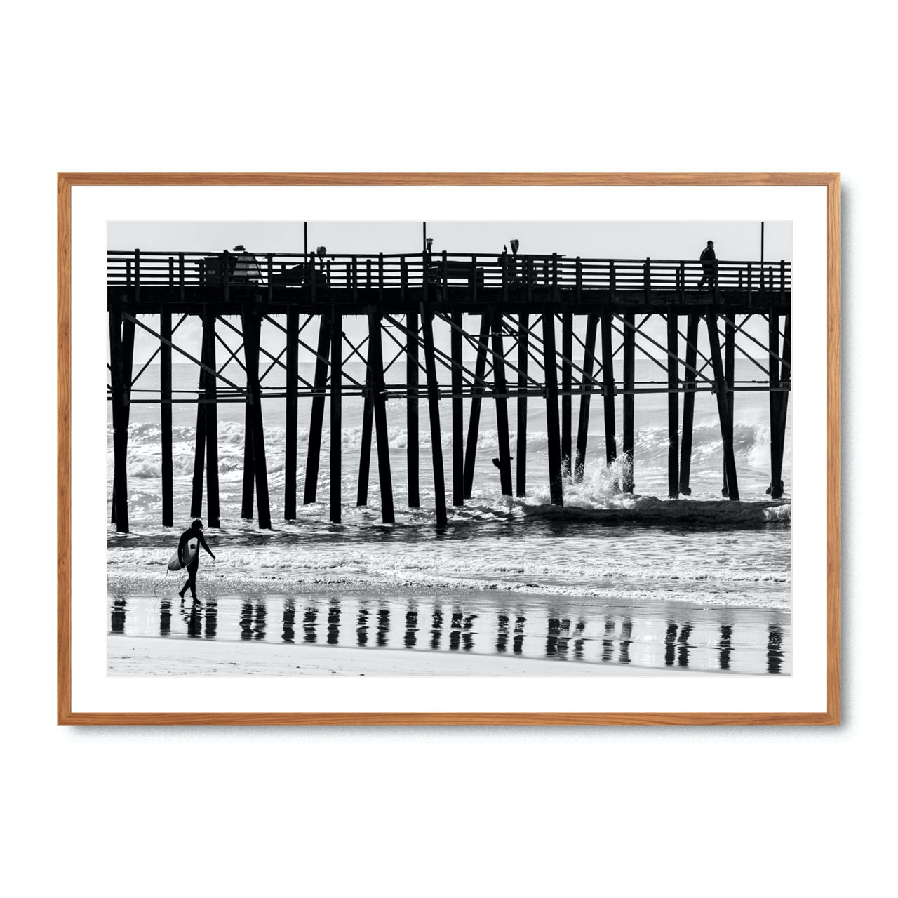 Pier Surfer - Fine Art Print