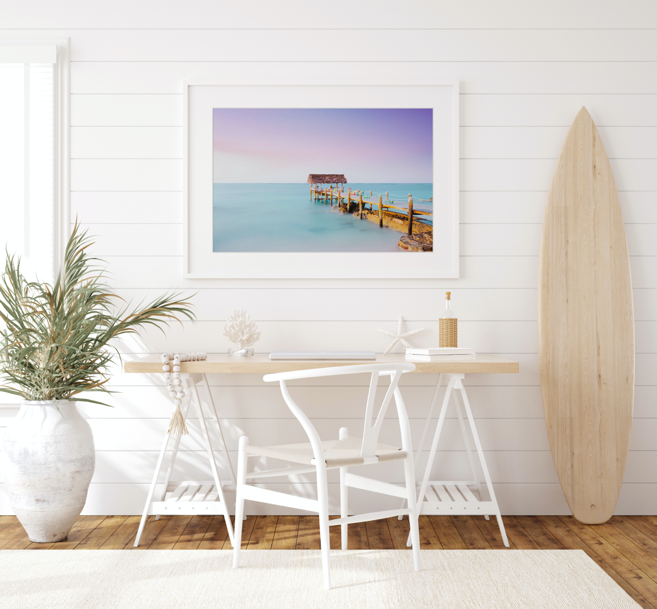 "Piering in Pastel" | Ocean Photography Print