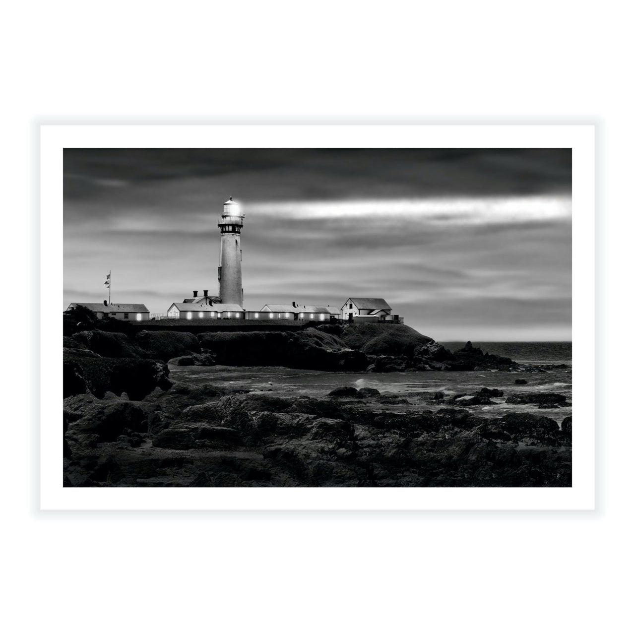 Pigeon Point Beacon - Fine Art Print