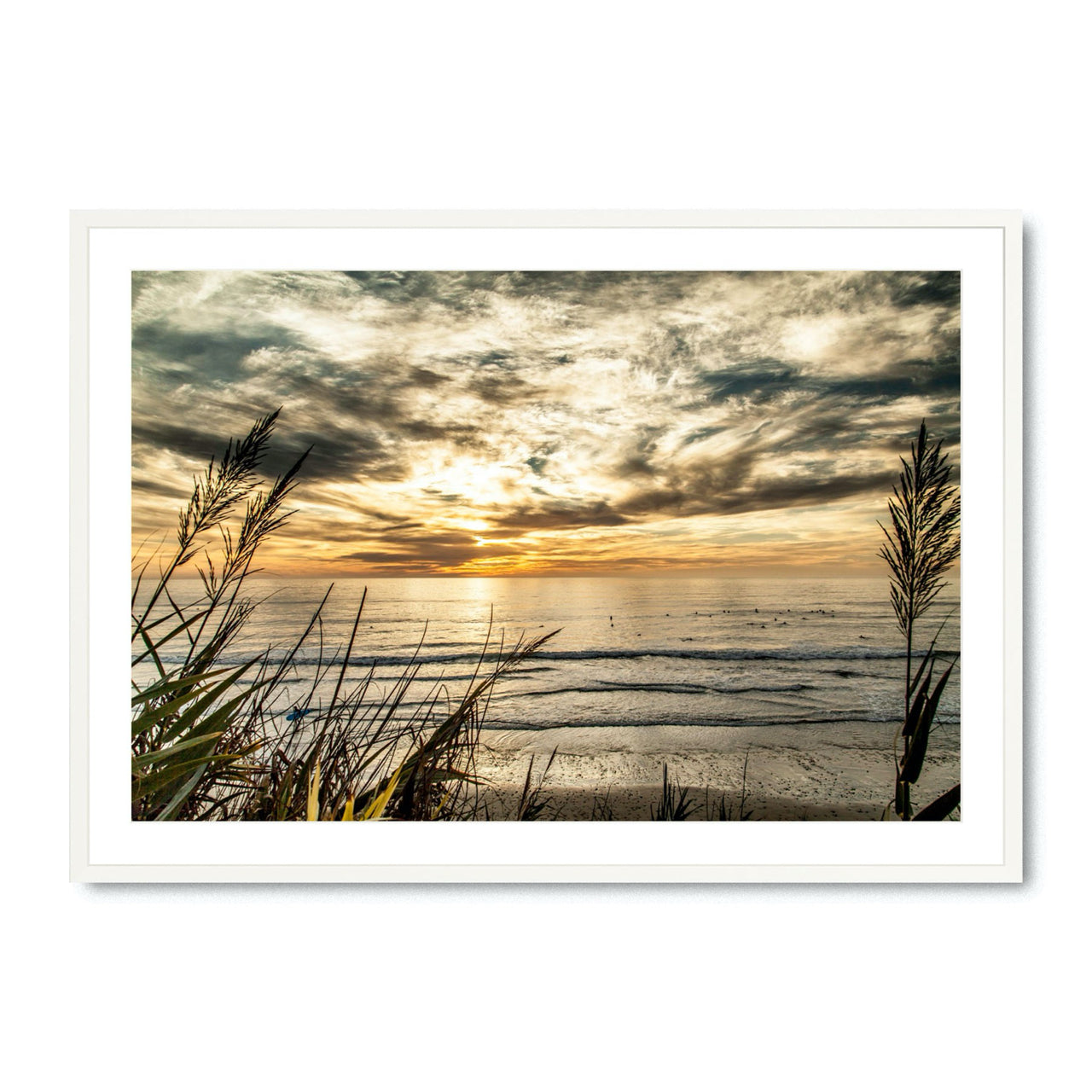 San Elijo Sunset - Fine Art Print