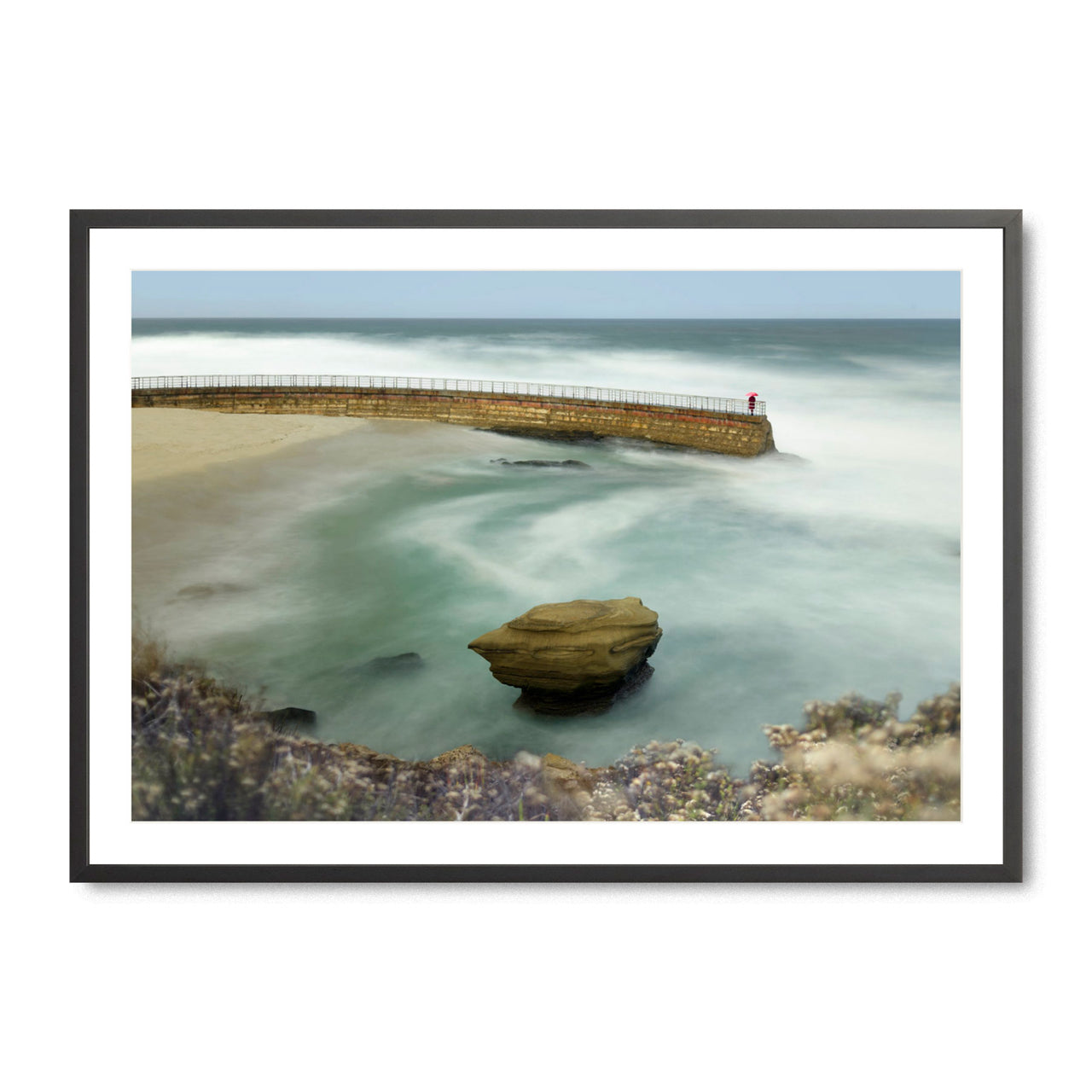 Seaside Promenade - Fine Art Print