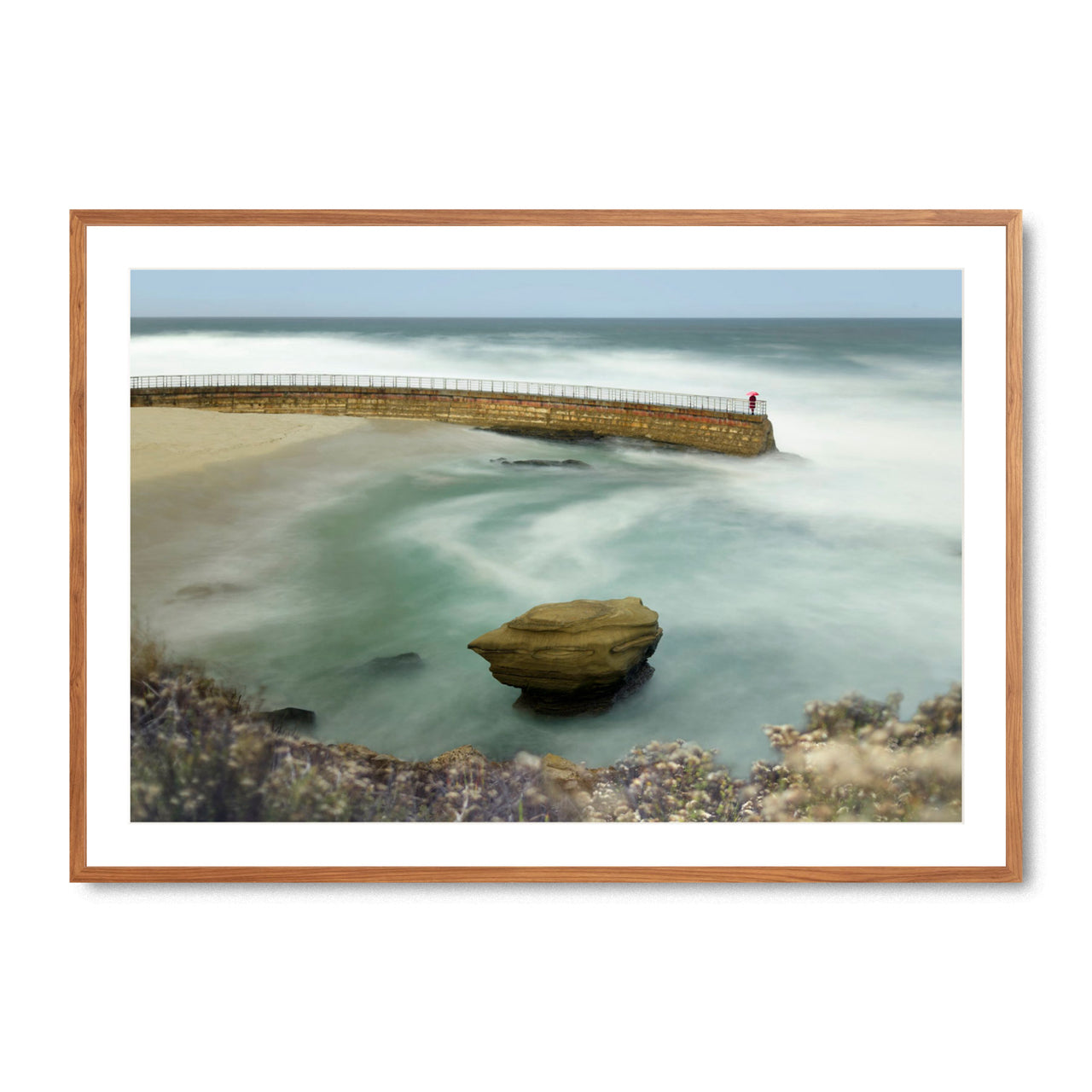 Seaside Promenade - Fine Art Print
