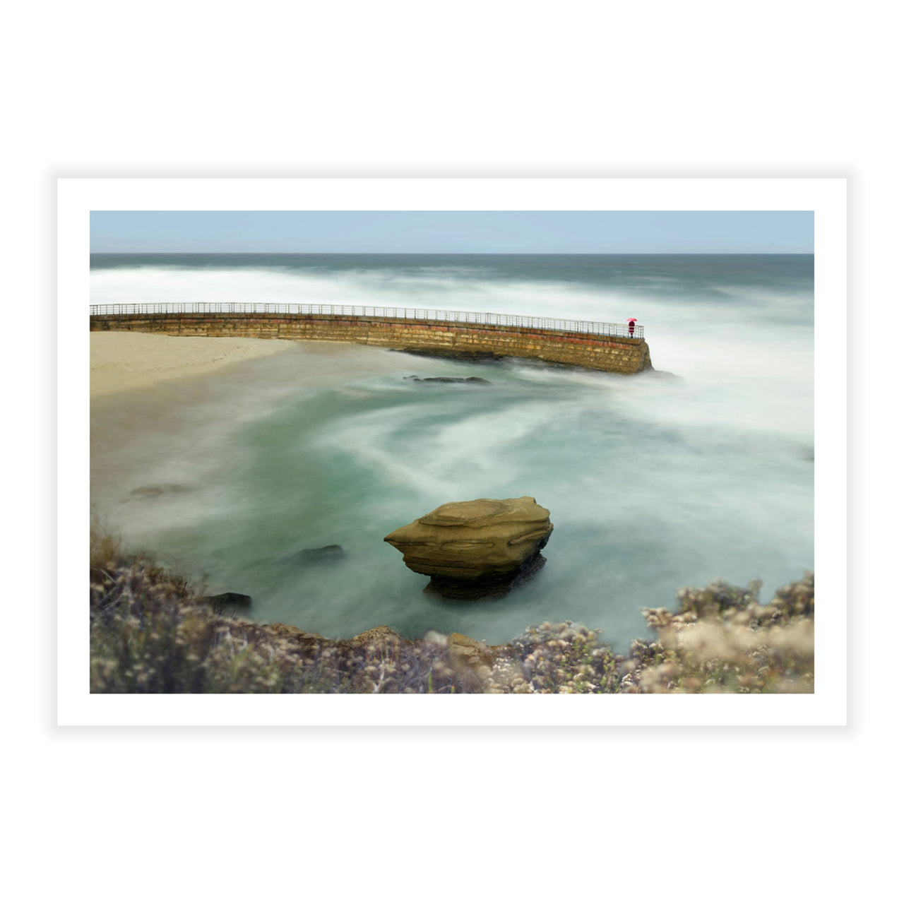 Seaside Promenade - Fine Art Print