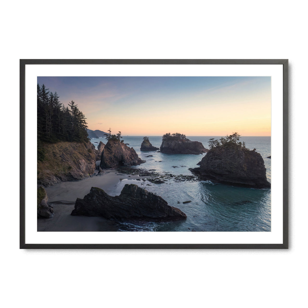 Secret Beach Twilight - Fine Art Print