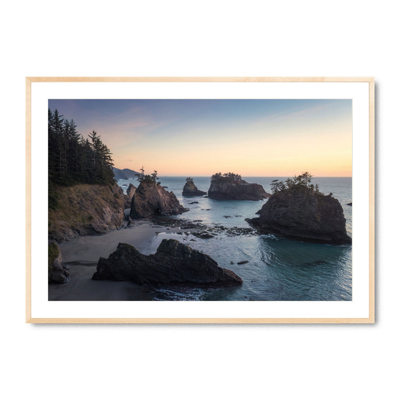 Secret Beach Twilight - Fine Art Print