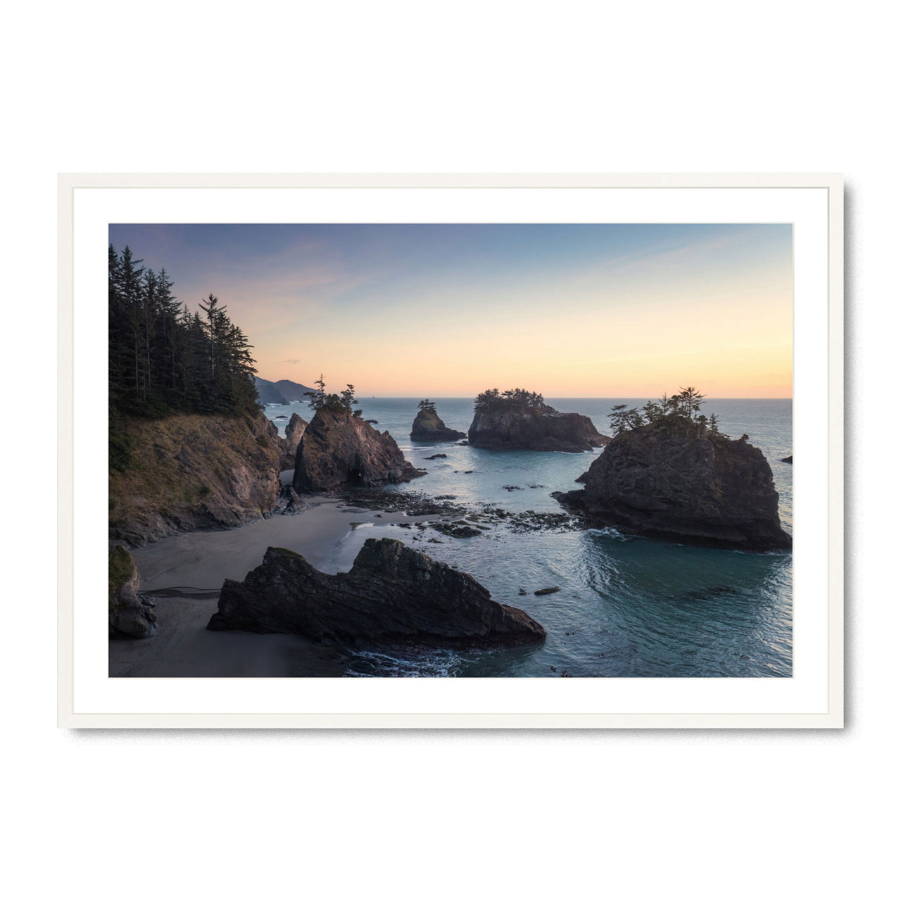 Secret Beach Twilight - Fine Art Print