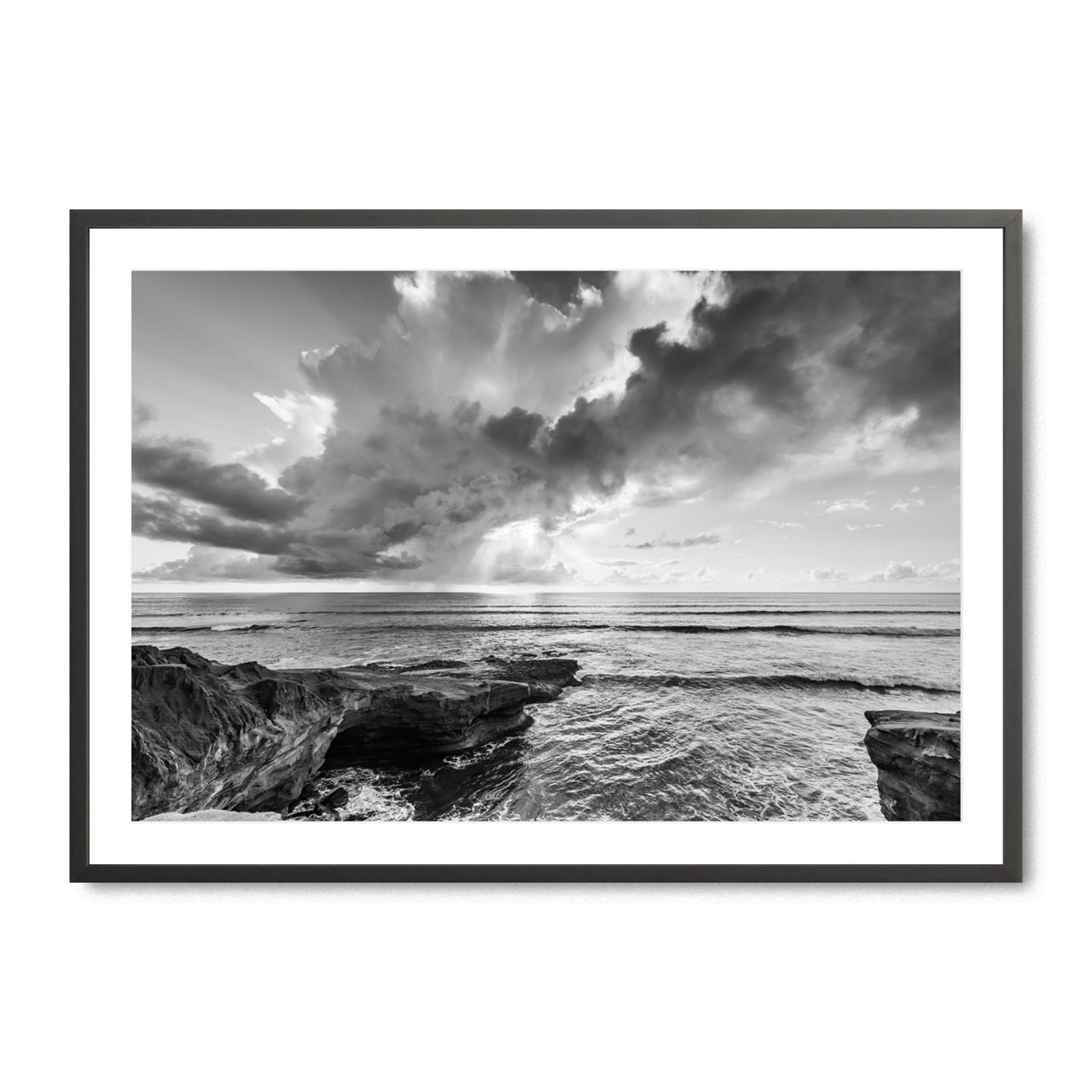 Sunbeams and Clouds - Fine Art Print