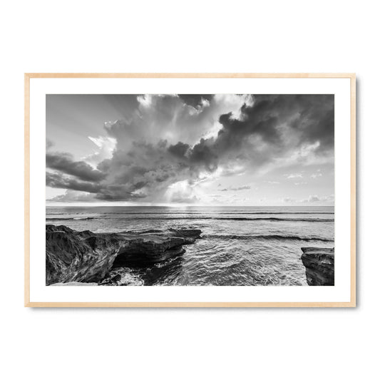 Sunbeams and Clouds - Fine Art Print