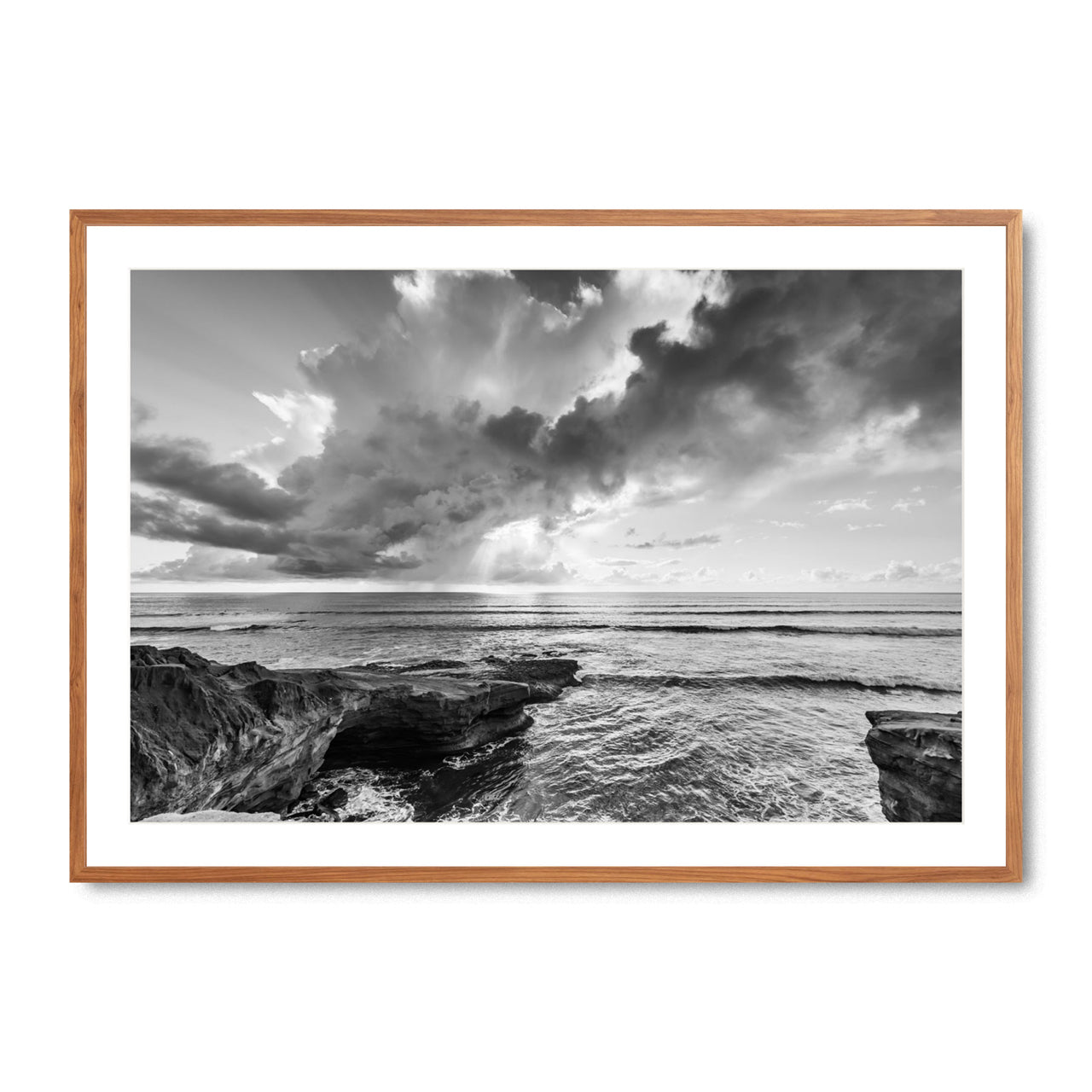 Sunbeams and Clouds - Fine Art Print