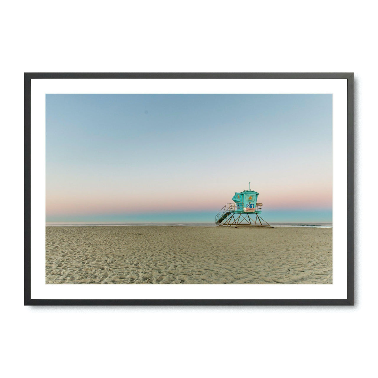Lifeguard Tower 21 - Fine Art Print