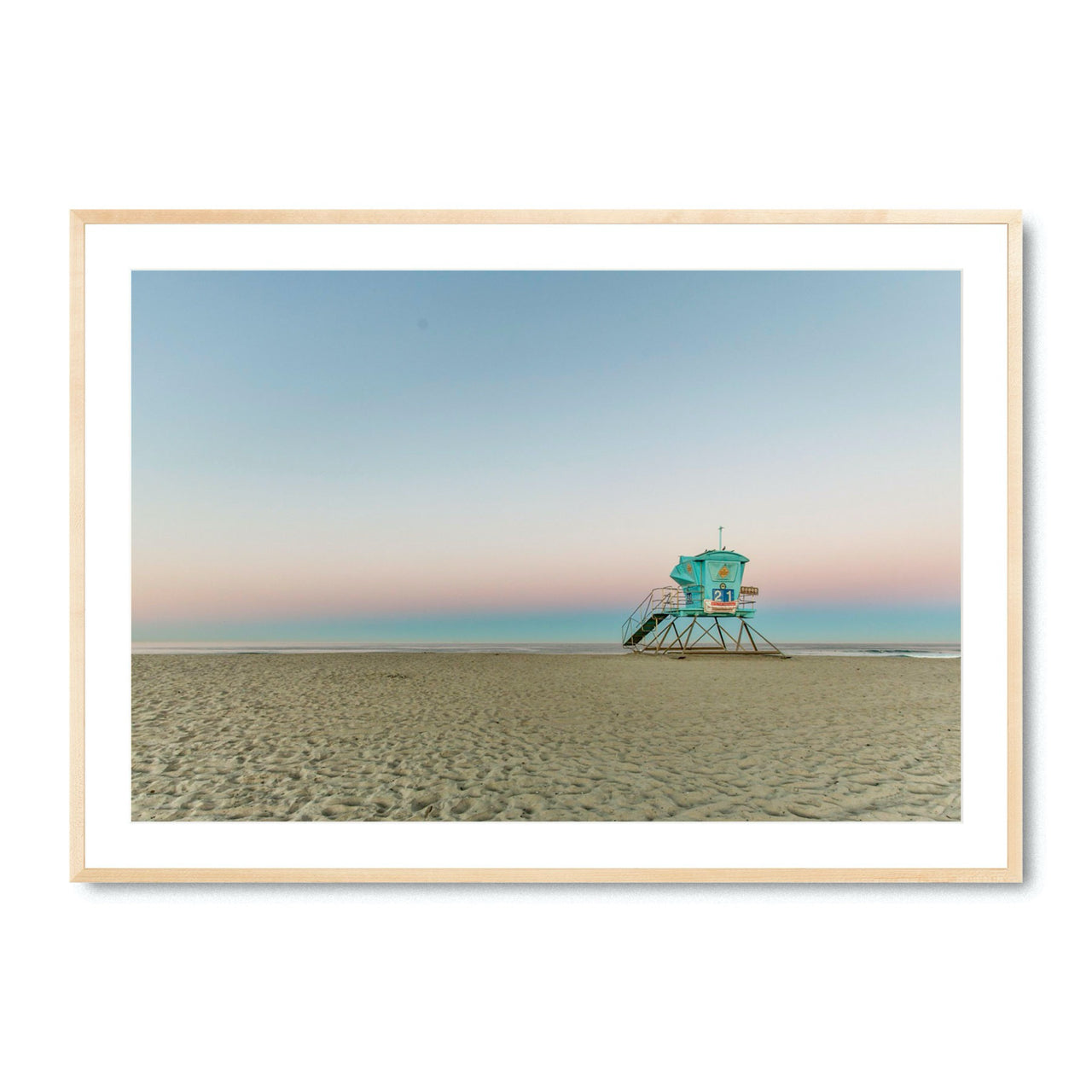 Lifeguard Tower 21 - Fine Art Print