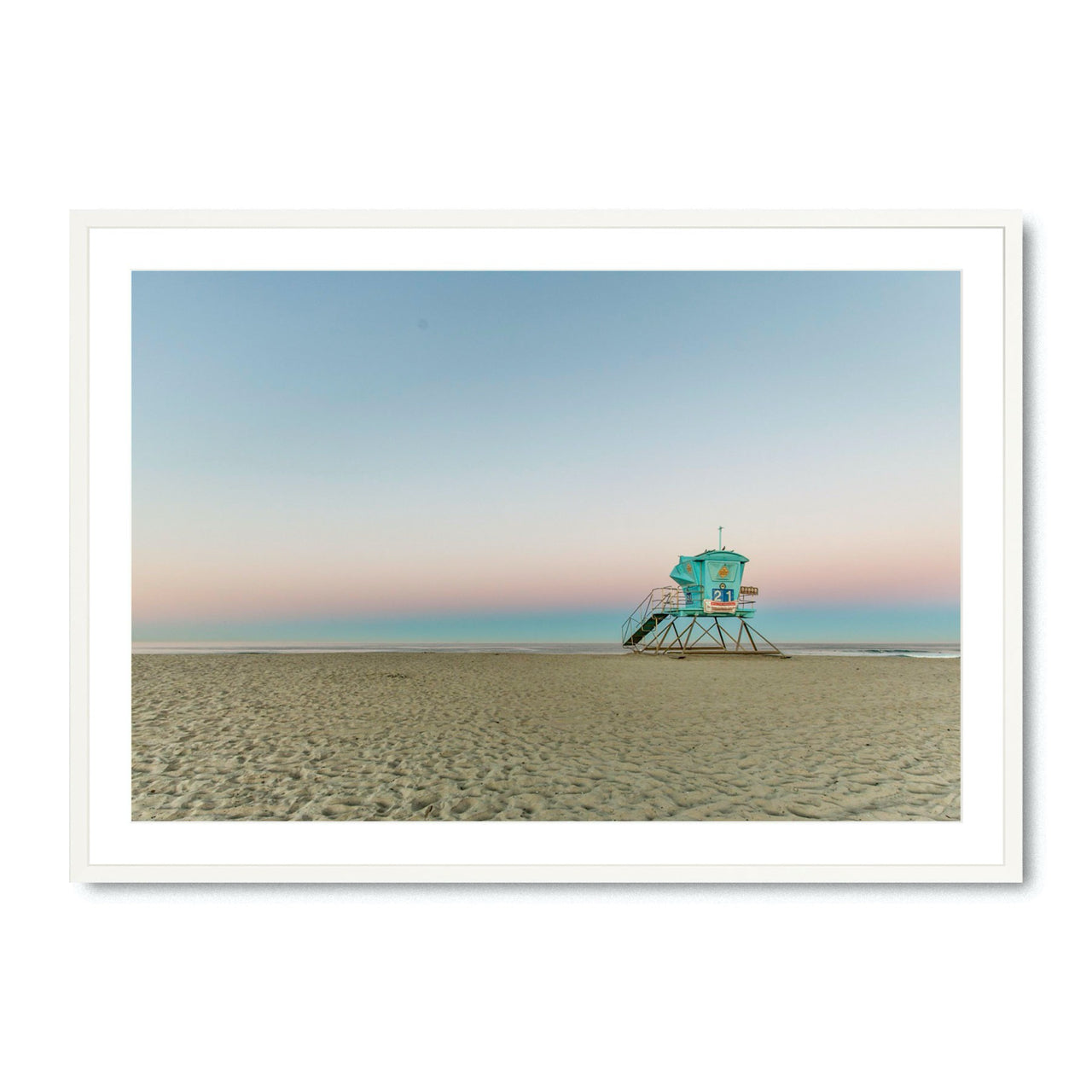 Lifeguard Tower 21 - Fine Art Print