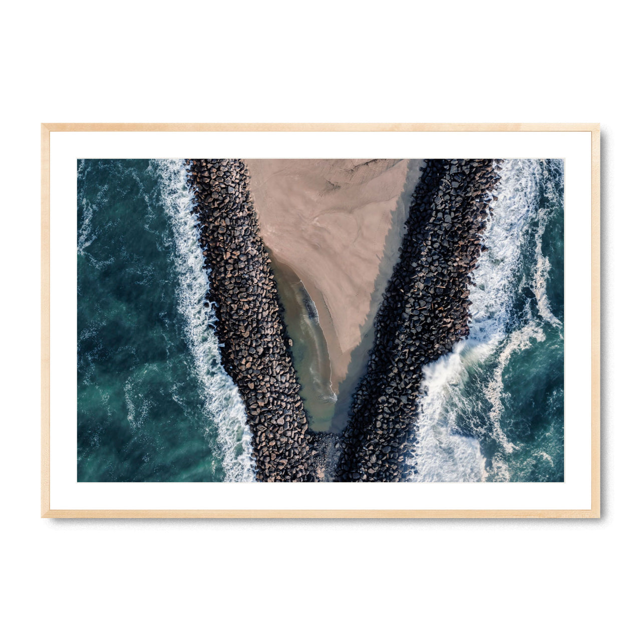 Triangle Jetty - Fine Art Print