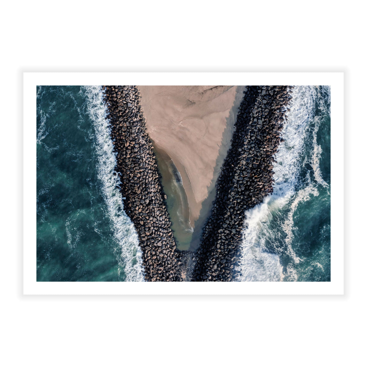 Triangle Jetty - Fine Art Print