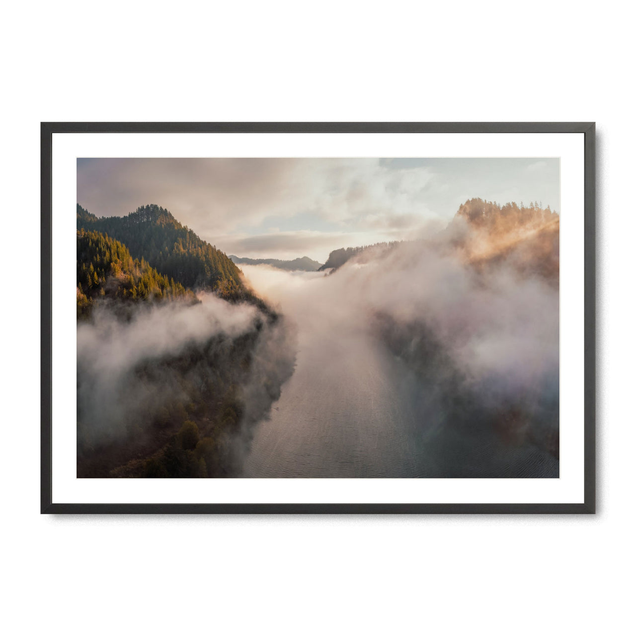 Umpqua River Sunrise - Fine Art Print