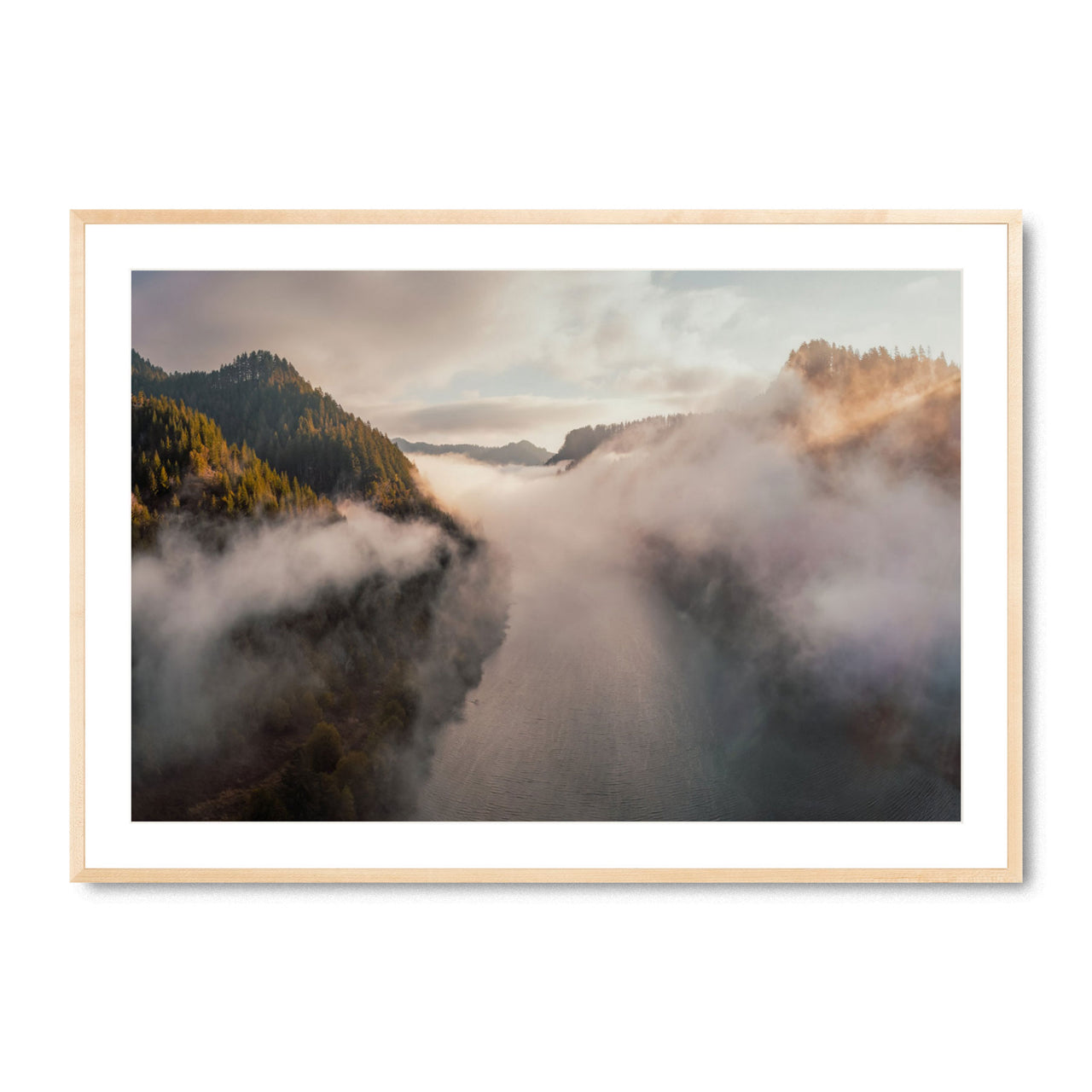 Umpqua River Sunrise - Fine Art Print