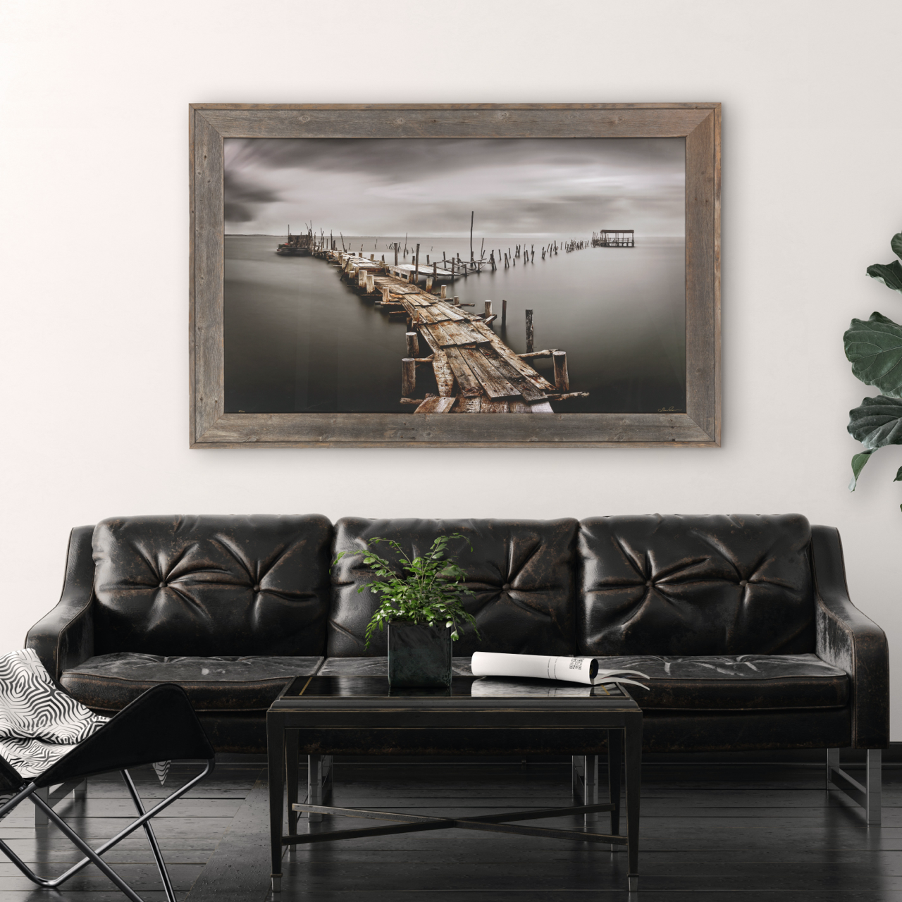 "A Sense of Balance" Portugal Black and White Photography Print