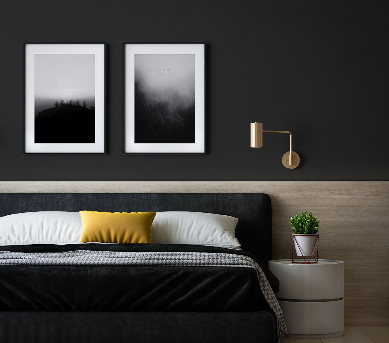 "Idyllwild" | Black and White Photography Print