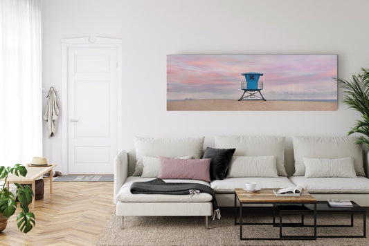 "Coronado Sands" Coastal Wall Art, Panorama