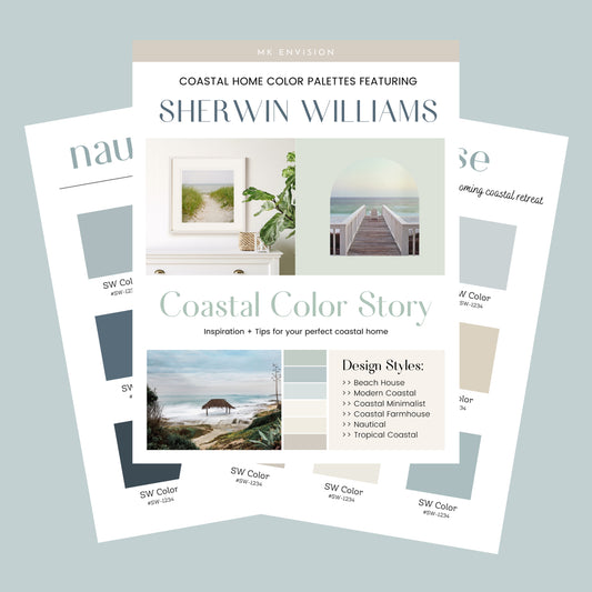 Coastal Paint Palettes | Sherwin Williams PDF