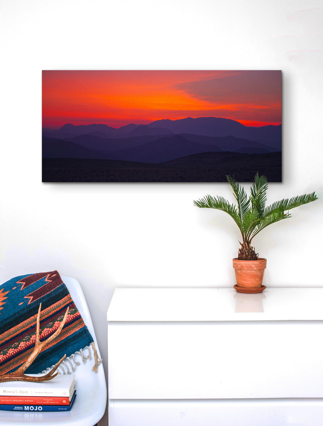 "Sunrise Serra Cafema" Desert Wall Art