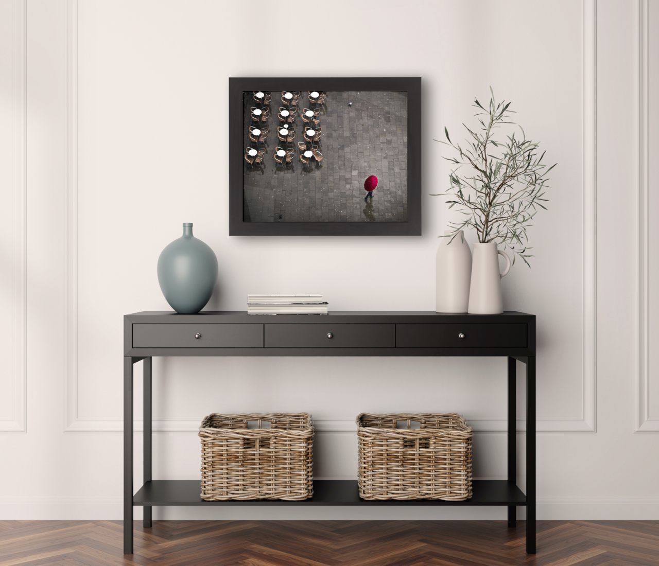 "The Umbrella" Venice Italy Photography Print