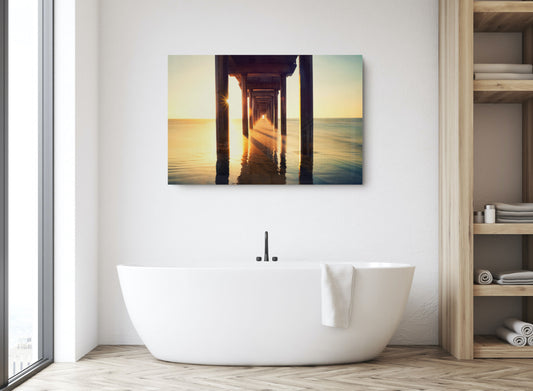 "Tunnel of Light" Coastal Wall Art