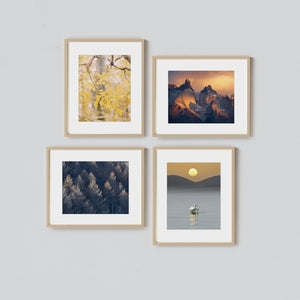 "Equinox Gallery Wall" | 4 Piece Art Set