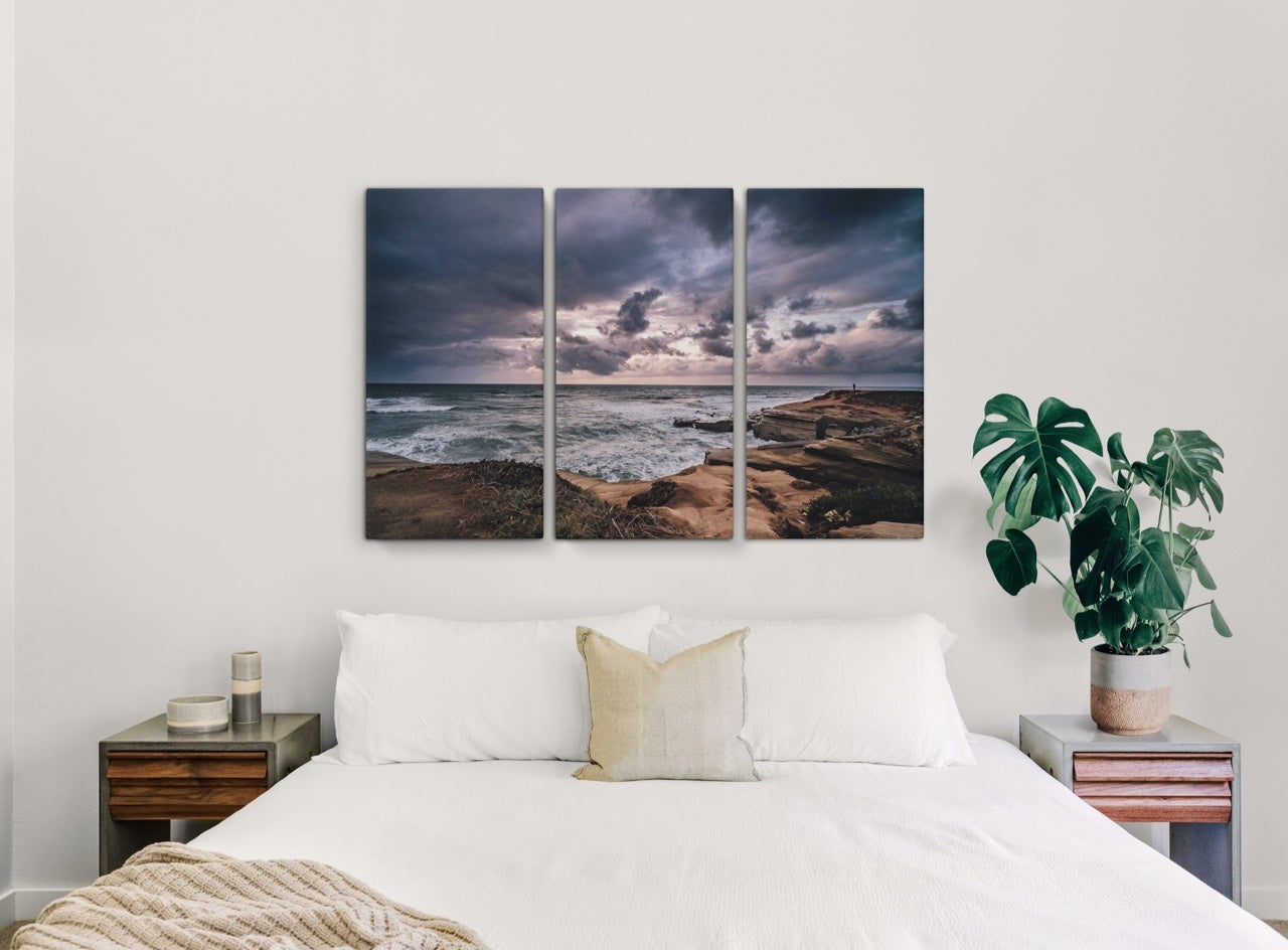 Fine Art Prints - "After The Storm" Triptych | Coastal Wall Art Set