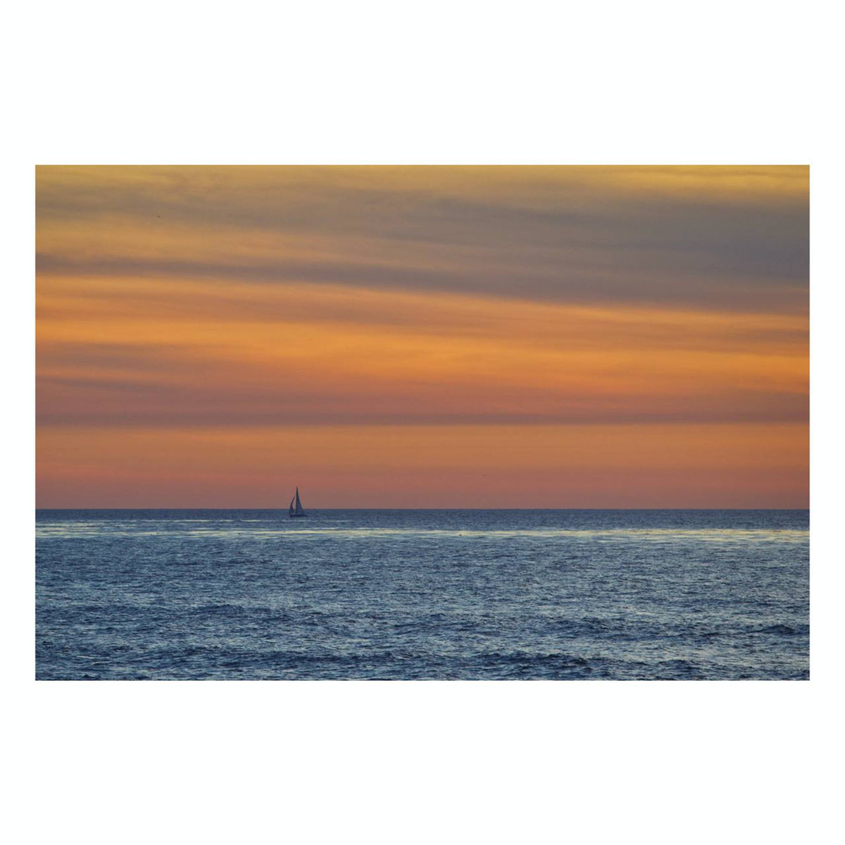 Fine Art Prints - "Alone In The Sunset" | Ocean Photography Prints