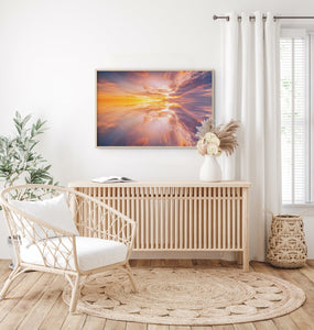Fine Art Prints - "Ancient Ambition" | Pastel Colors Abstract Ocean Photograph