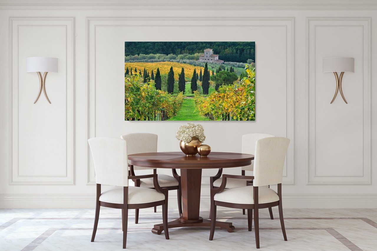 Fine Art Prints - "Autumn In Chianti" | Travel Landscape Photography