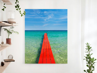 Fine Art Prints - "Bacino Rosso" | Coastal Landscape Photography