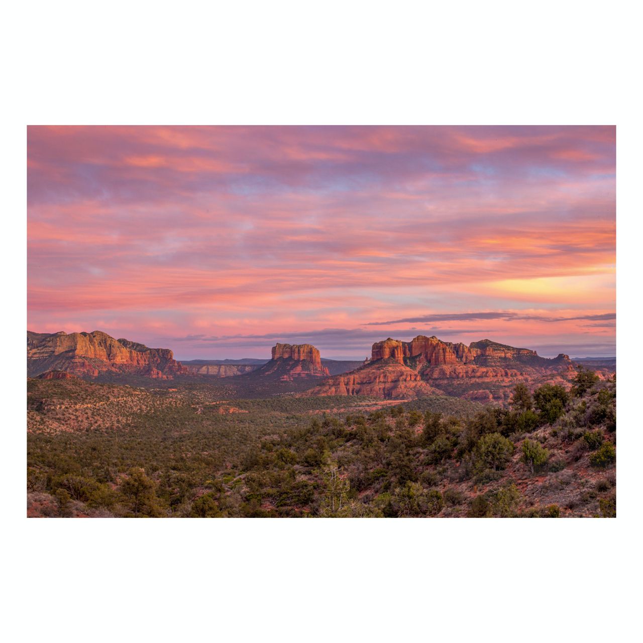 Fine Art Prints - "Bell Rock At Sunset" | Nature Photography Prints