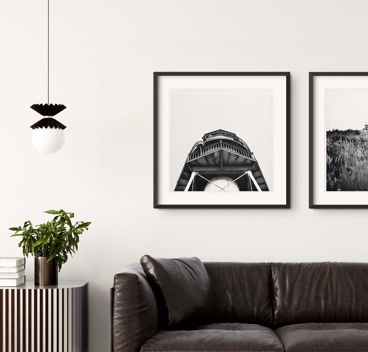 Fine Art Prints - "Below The Lighthouse" | Black And White Photography Print