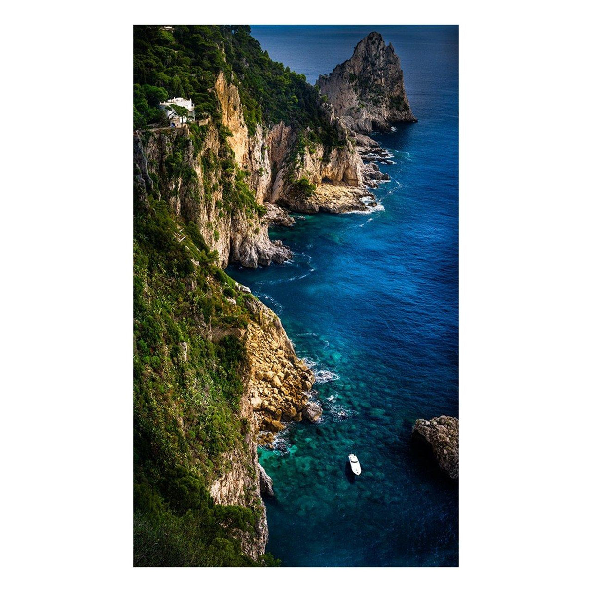 Fine Art Prints - "Cliffs Of Capri" | Travel Landscape Photography