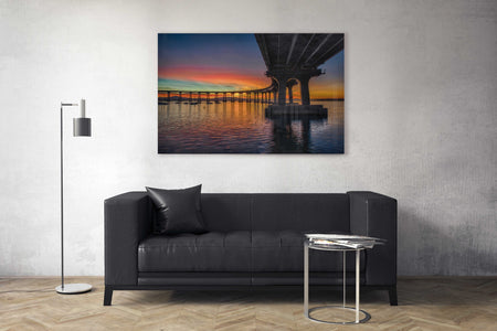 Fine Art Prints - "Coronado Bridge Sunrise" | Coastal Photography Prints