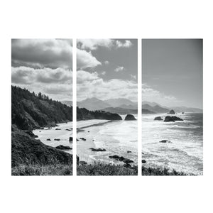 Fine Art Prints - "Crescent Beach" Triptych | Coastal Wall Art Set