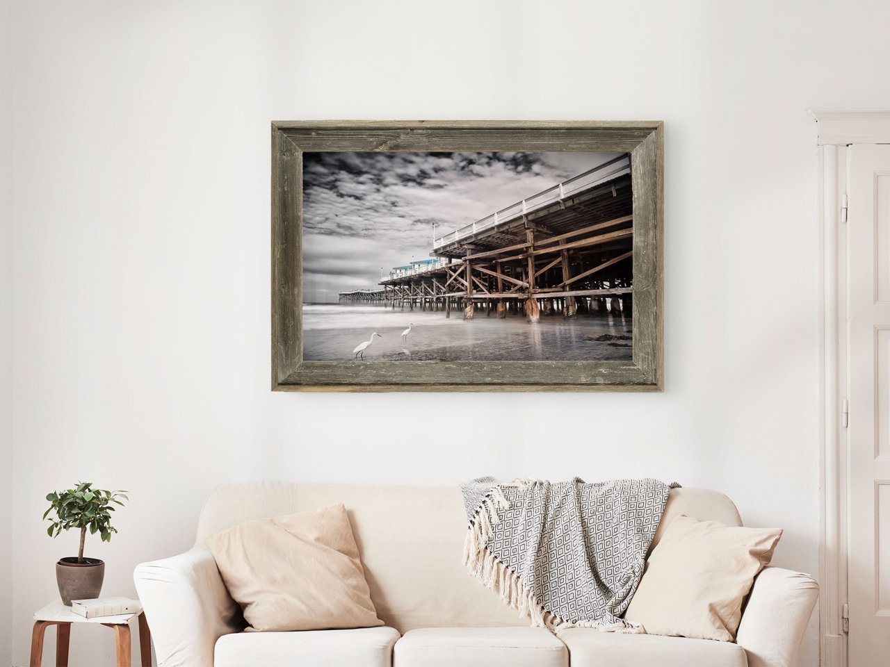 Fine Art Prints - Crystal Pier Snowy Egrets