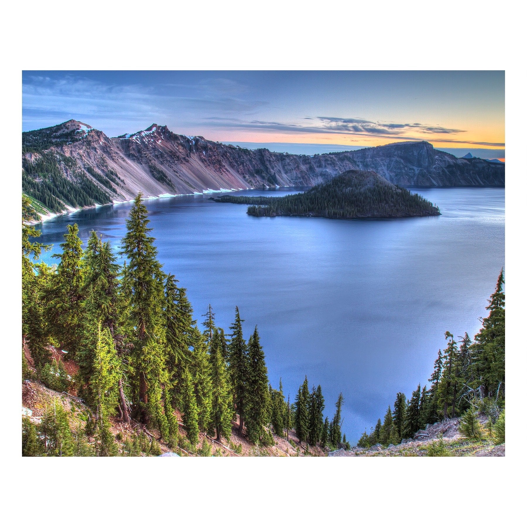 Fine Art Prints - "Dawn At Crater Lake" | Nature Landscape Photography