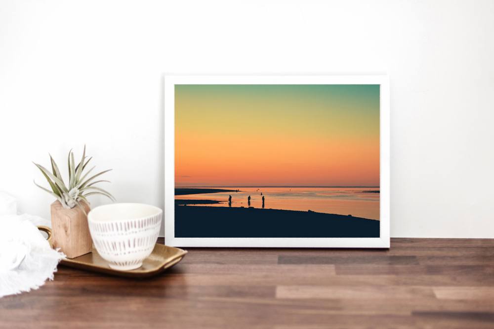 Fine Art Prints - "Daybreak Fishermen" | Coastal Photography Prints