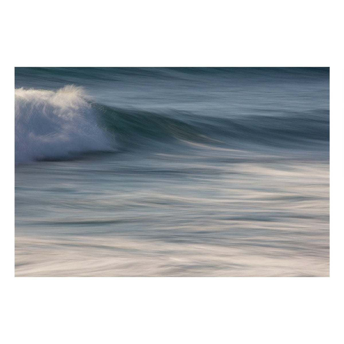 Fine Art Prints - "Deep Blue Surf" | Coastal Abstract Photography