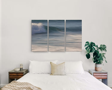 Fine Art Prints - "Deep Blue Surf Triptych" | Coastal Wall Art Set
