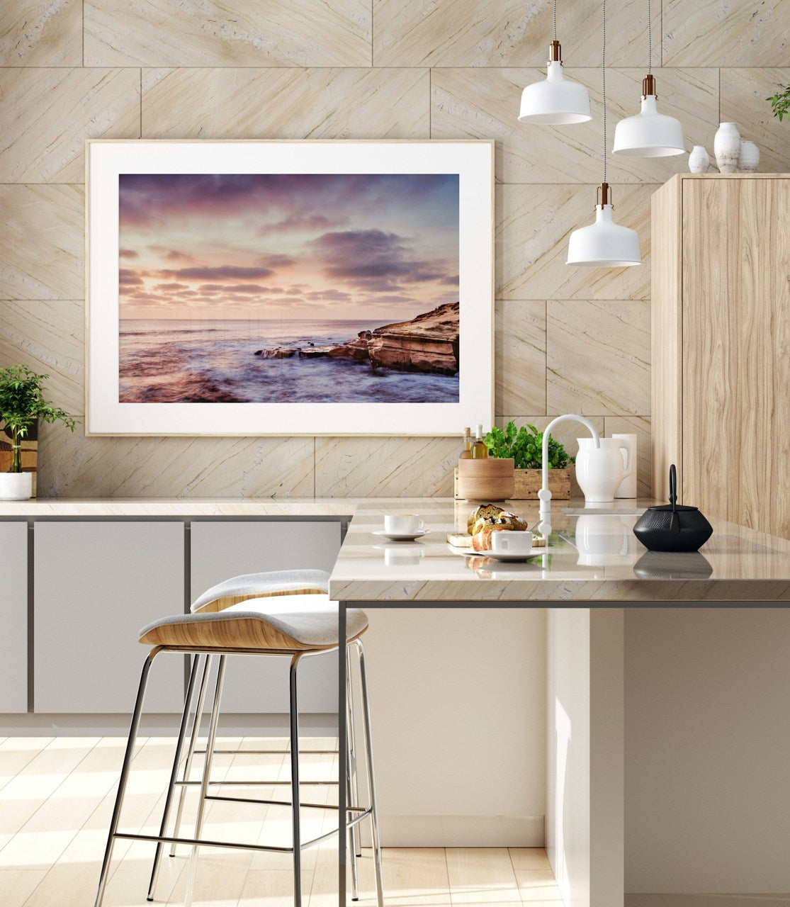 Fine Art Prints - "Dreamy Sunset Cliffs" | Ocean Photography Prints