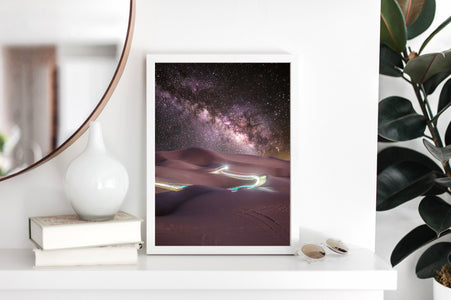 Fine Art Prints - "Galaxy Over Glamis" | Nature Landscape Photography