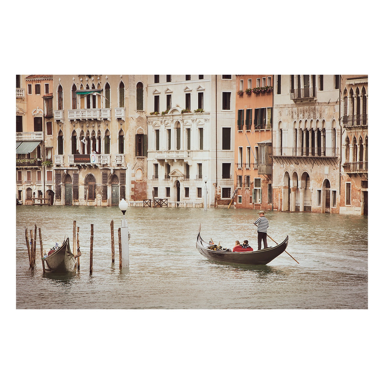 Fine Art Prints - "Gondola Ride In Venice" | Italy Photography Print