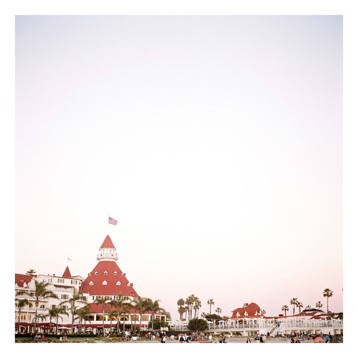 Fine Art Prints - "Hotel Del Coronado" | Beach Landscape Photography