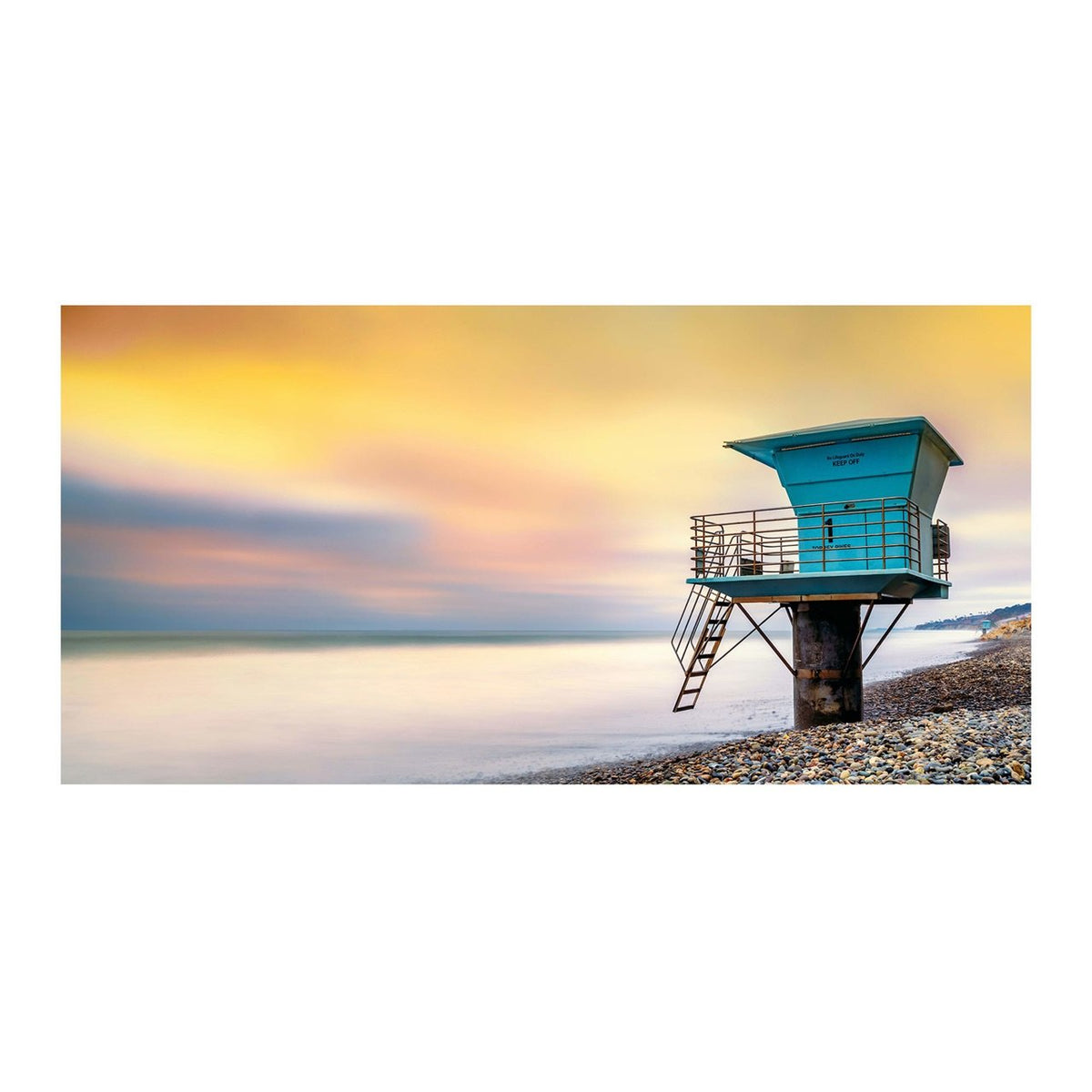 Fine Art Prints - "Lifeguard Tower 1" | Coastal Abstract Photography