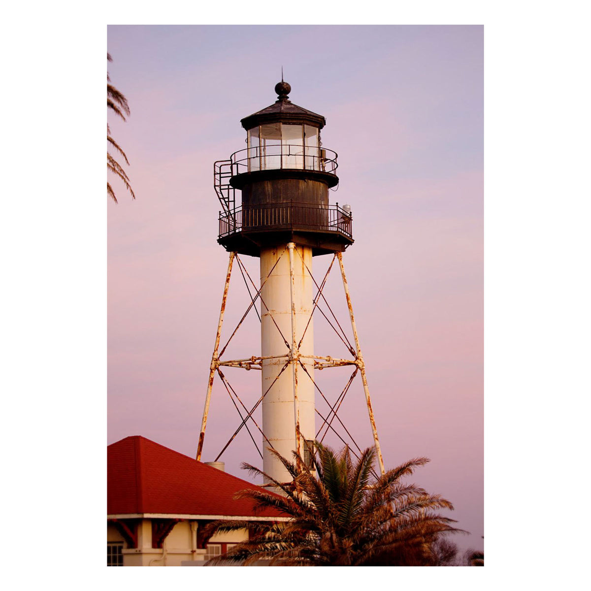 Fine Art Prints - "Lighthouse At Sunset" | Coastal Photography Prints