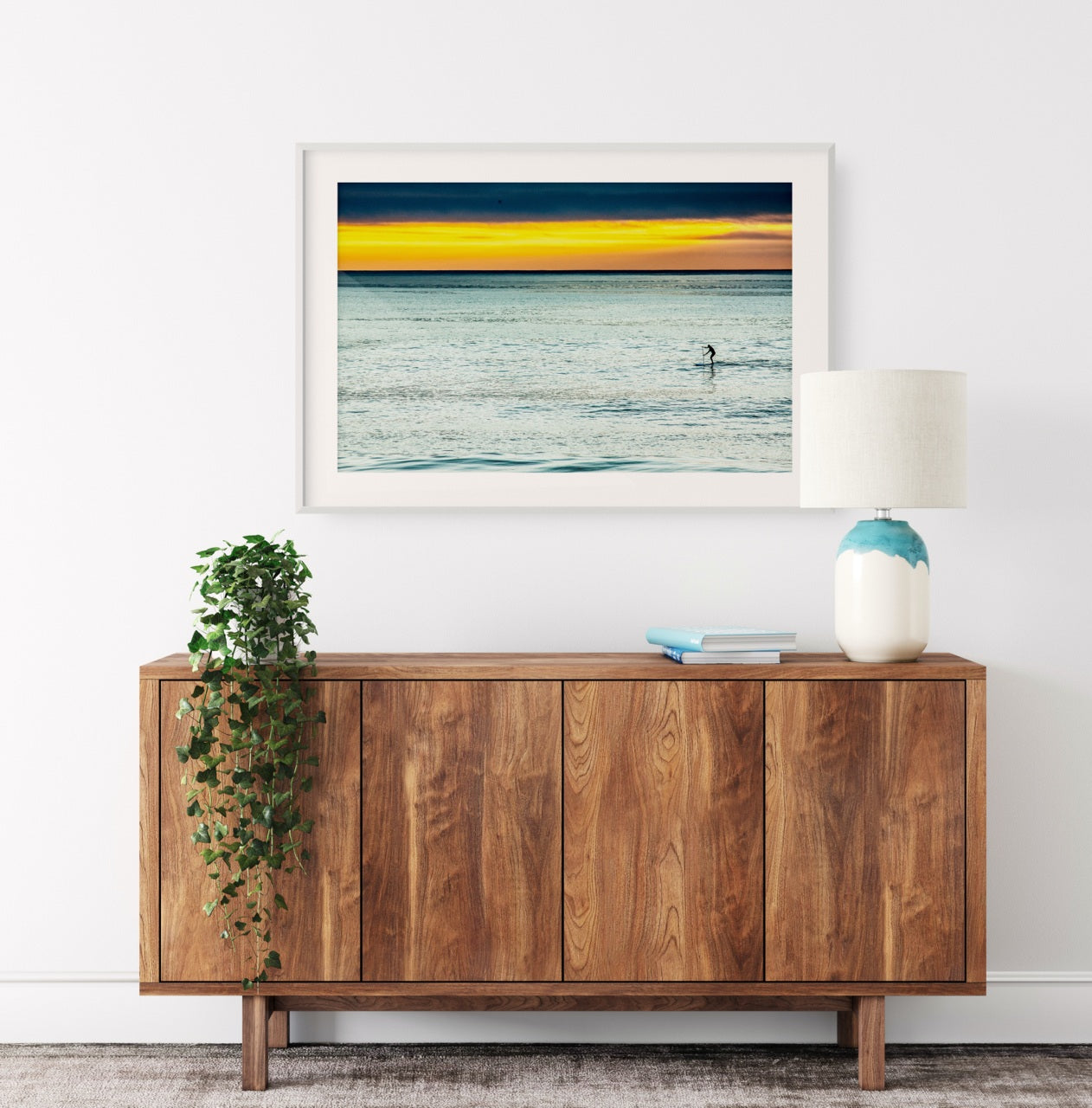 Fine Art Prints - "Lone Paddler" | Ocean Photo Art